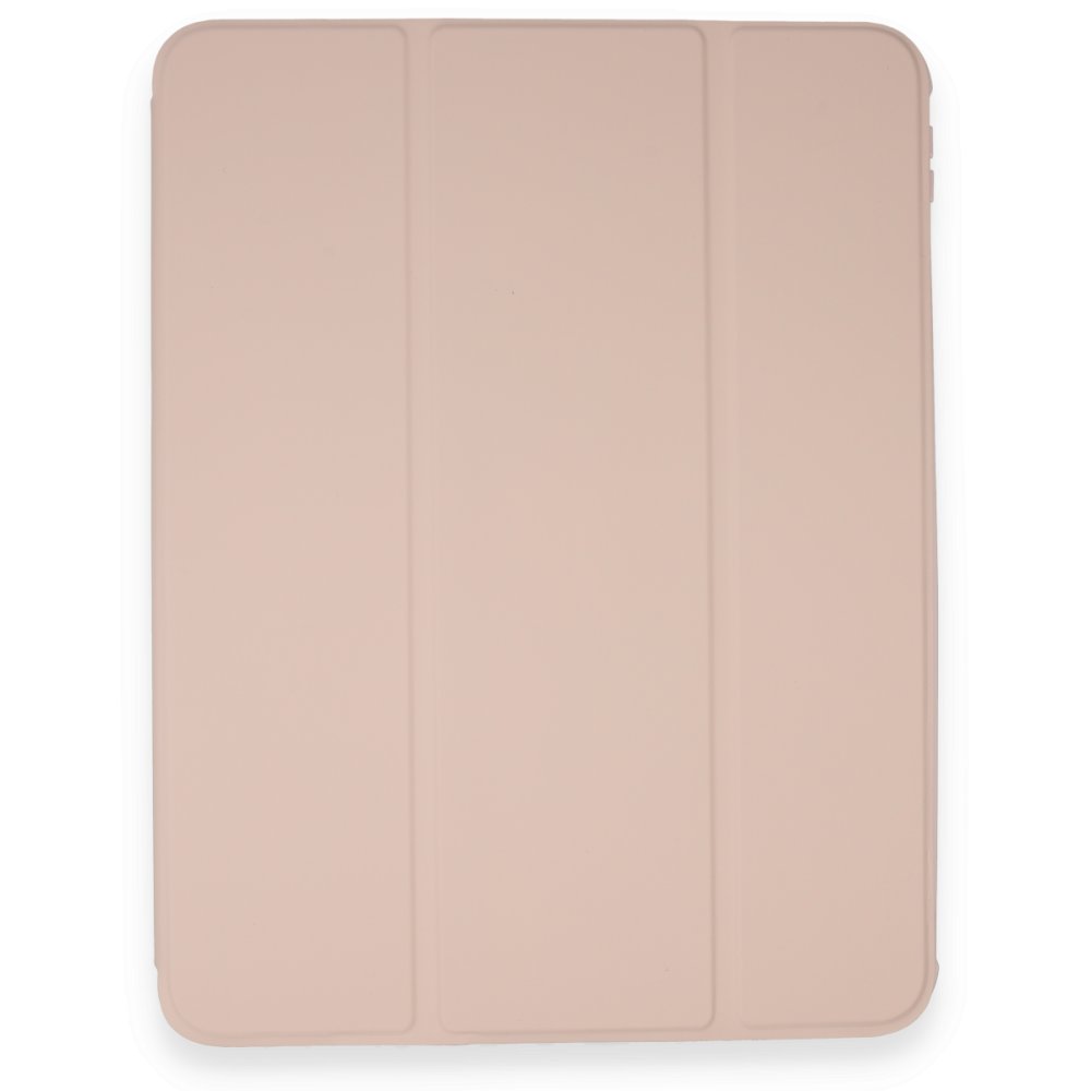 Newface iPad Pro 12.9 (2021) Kılıf Starling 360 Kalemlikli Tablet Kılıf - Rose Gold