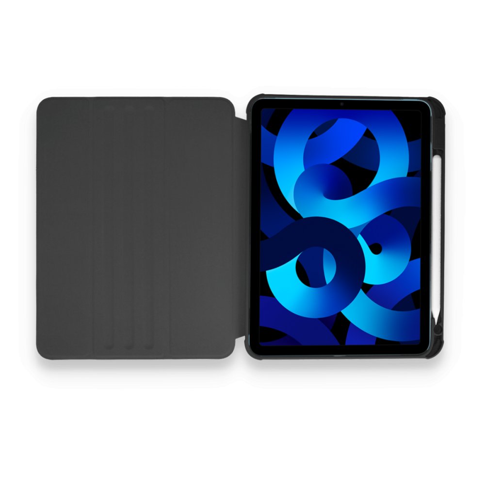 Newface iPad Pro 12.9 (2021) Kılıf Starling 360 Kalemlikli Tablet Kılıf - Siyah