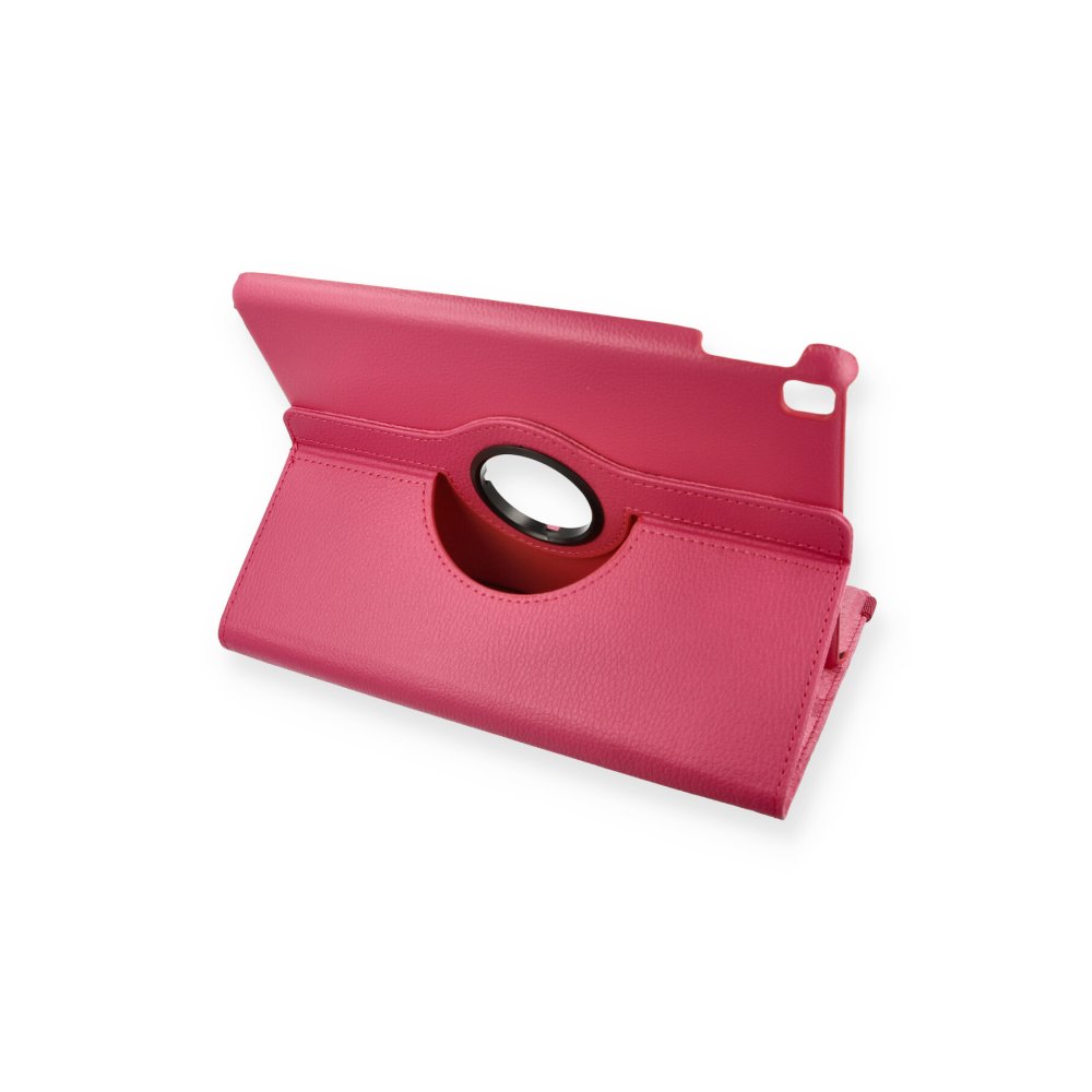 Newface iPad Pro 13 (2024) Kılıf 360 Tablet Deri Kılıf - Pembe