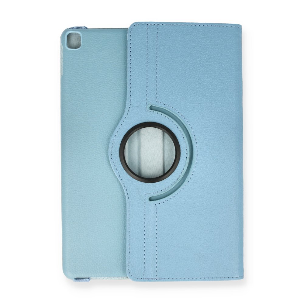 Newface iPad Pro 13 (2024) Kılıf 360 Tablet Deri Kılıf - Turkuaz