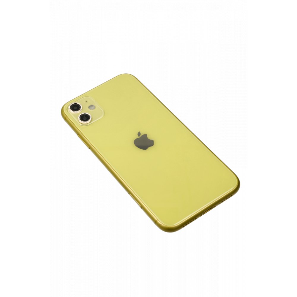 Newface iPhone 11 Diamond Kamera Lens - Gold