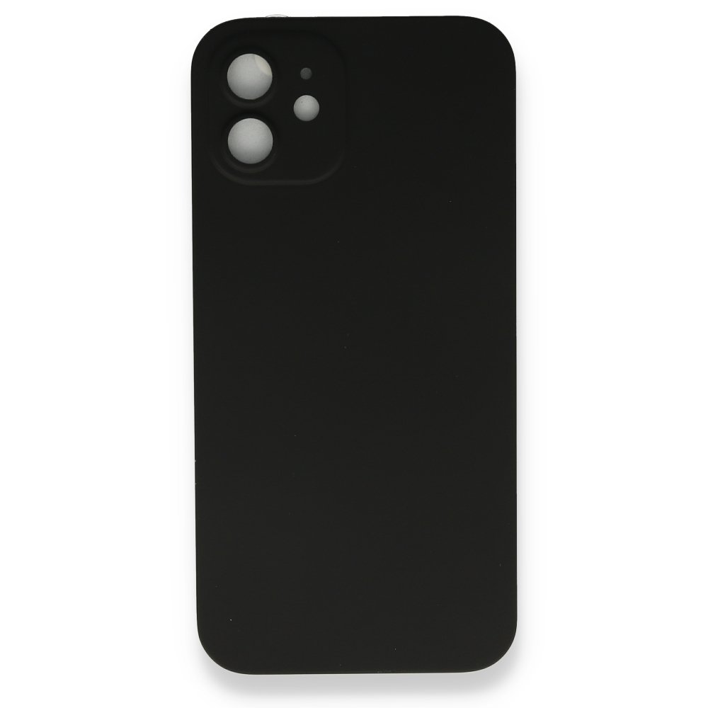 Newface iPhone 11 Kılıf 360 Hayalet Full Body Silikon Kapak - Siyah