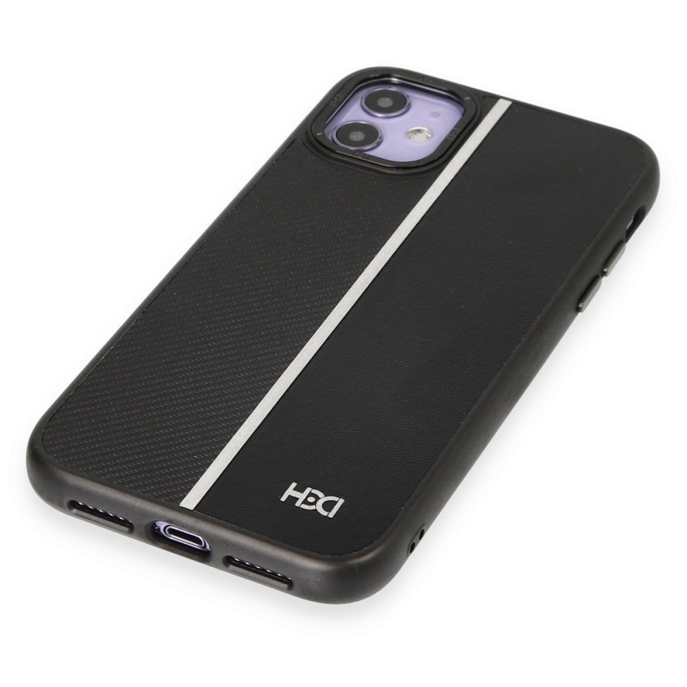 HDD iPhone 11 Kılıf HBC-155 Lizbon Kapak - Siyah