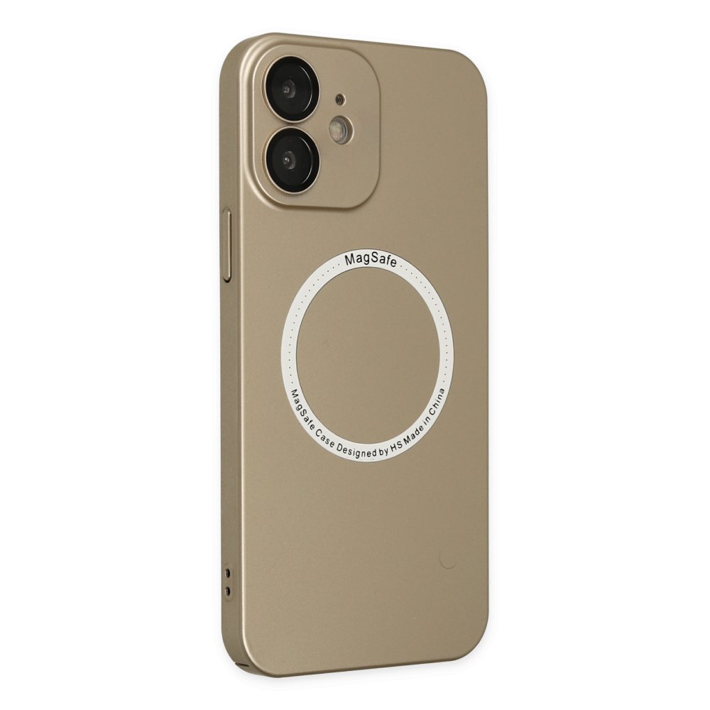 Newface iPhone 11 Kılıf Jack Magneticsafe Lens Silikon - Gold