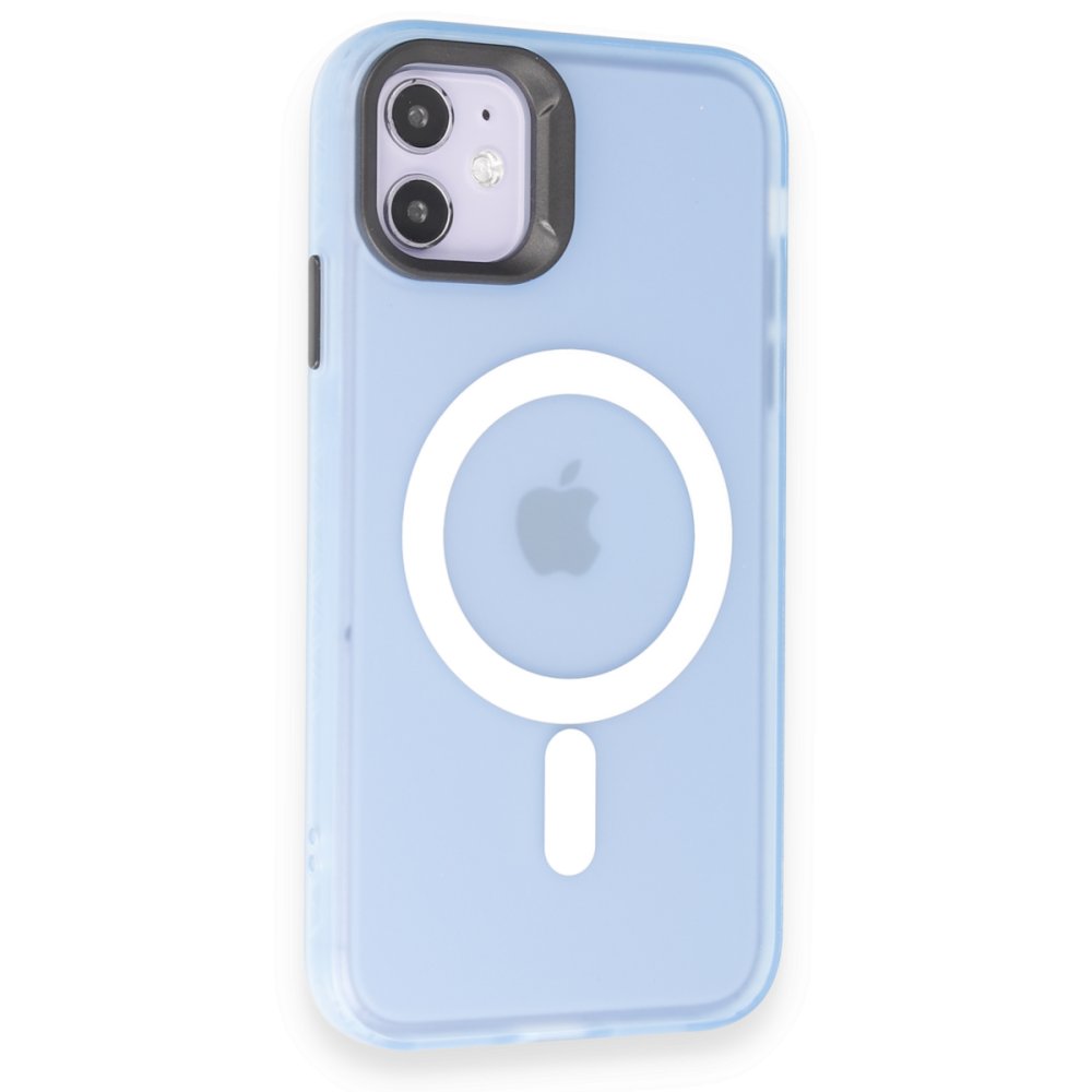 Joko iPhone 11 Kılıf Mateks Magsafe Kapak - Sierra Blue