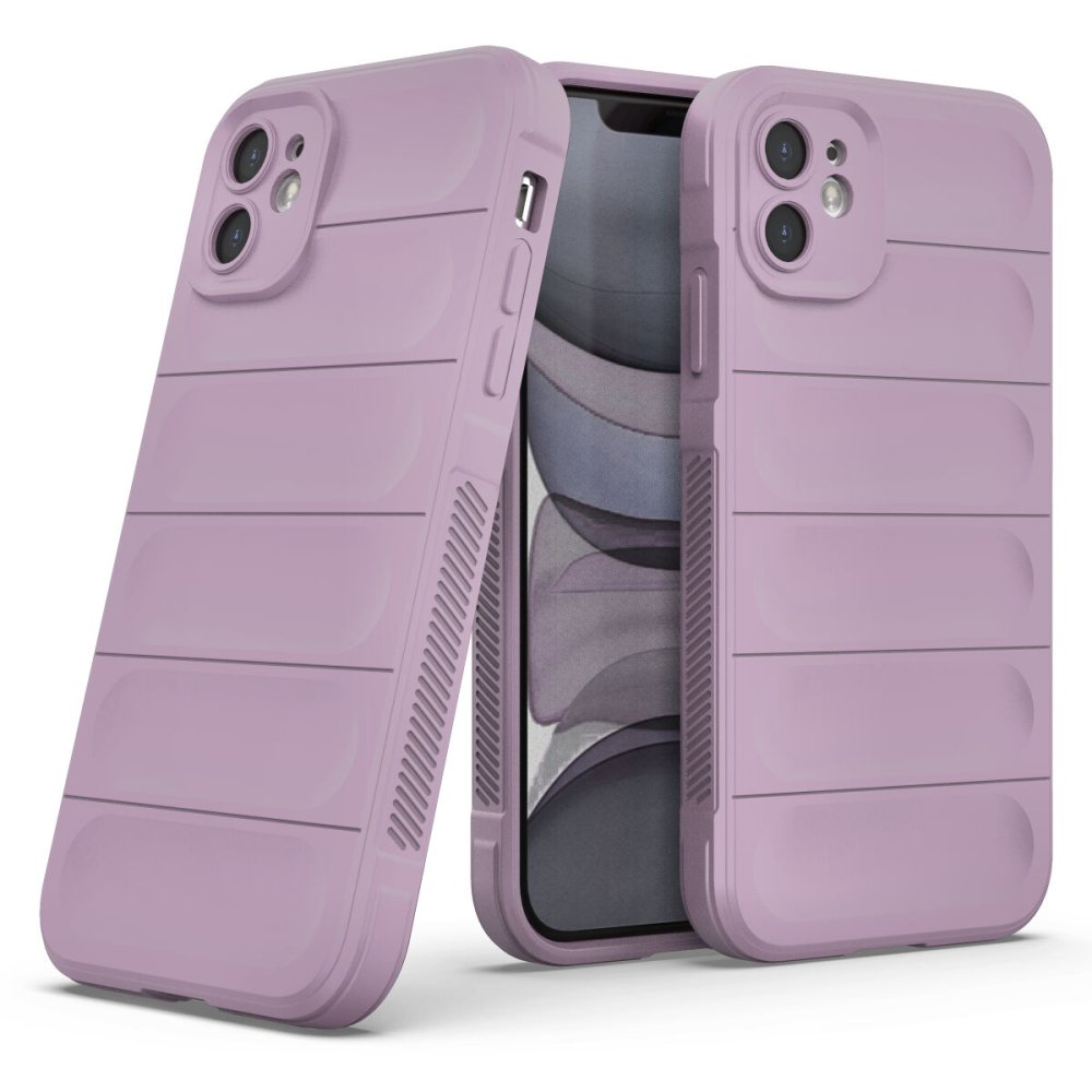 Newface iPhone 11 Kılıf Optimum Silikon - Mor