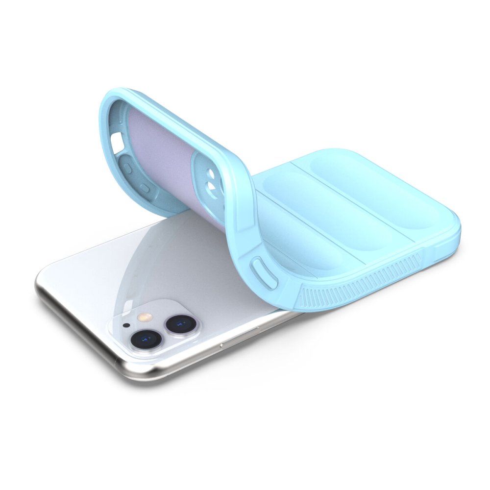 Newface iPhone 11 Kılıf Optimum Silikon - Sky Blue