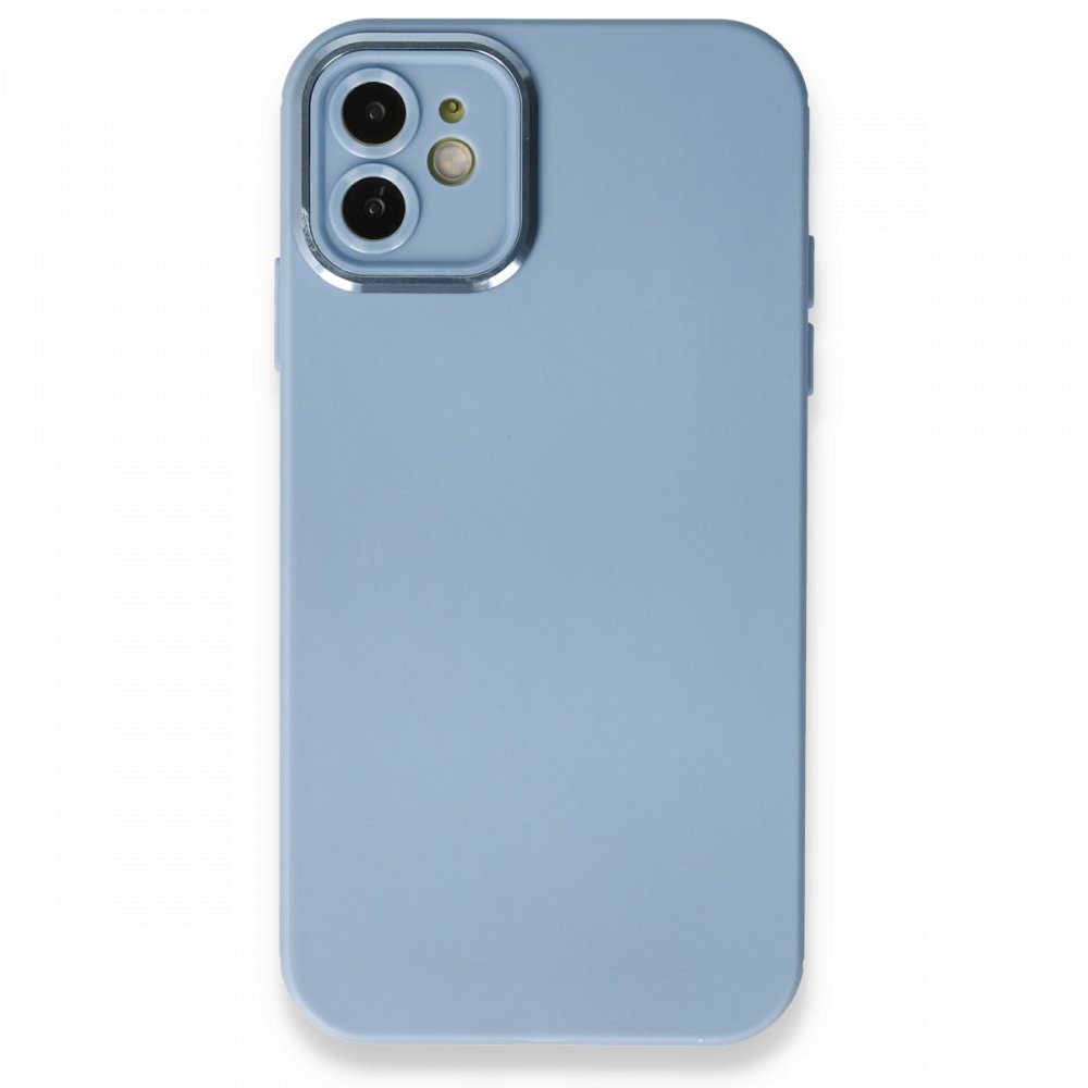Newface iPhone 11 Kılıf Room Silikon - Açık Mavi
