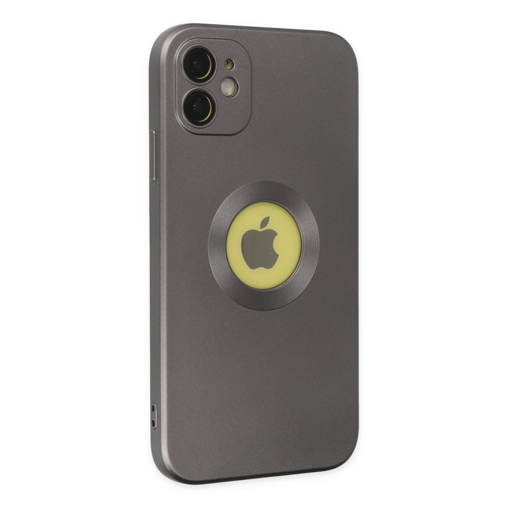 Newface iPhone 11 Kılıf Vamos Lens Silikon - Gri