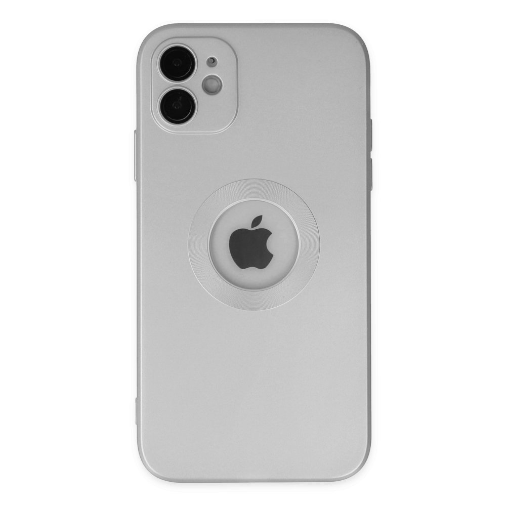 Newface iPhone 11 Kılıf Vamos Lens Silikon - Gümüş