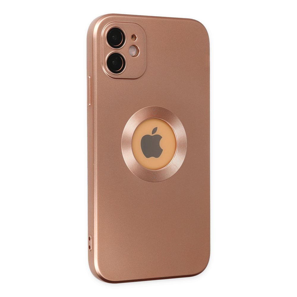 Newface iPhone 11 Kılıf Vamos Lens Silikon - Rose Gold