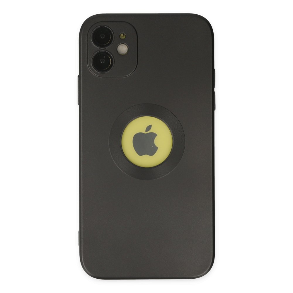 Newface iPhone 11 Kılıf Vamos Lens Silikon - Siyah