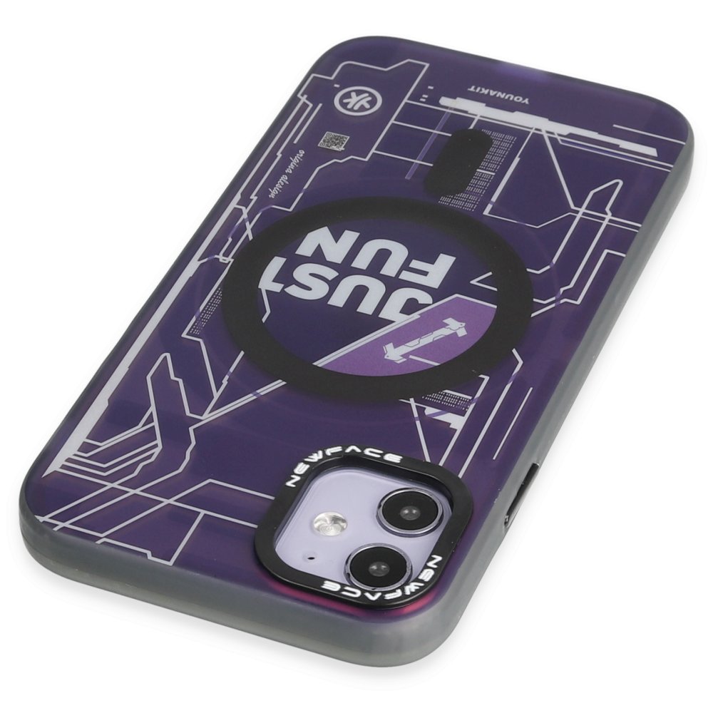 Newface iPhone 11 Kılıf Venüs Magneticsafe Desenli Kapak - Venüs - 1