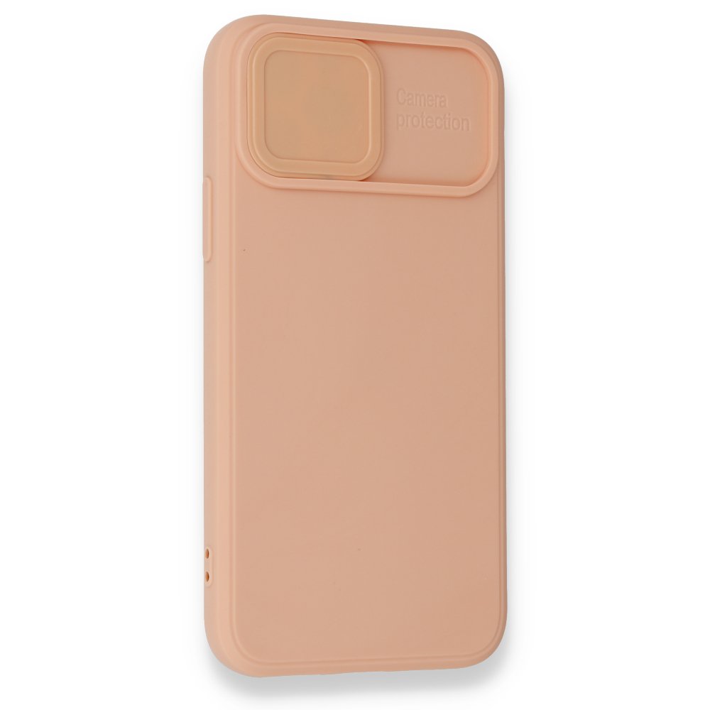 Newface iPhone 11 Pro Kılıf Color Lens Silikon - Pudra