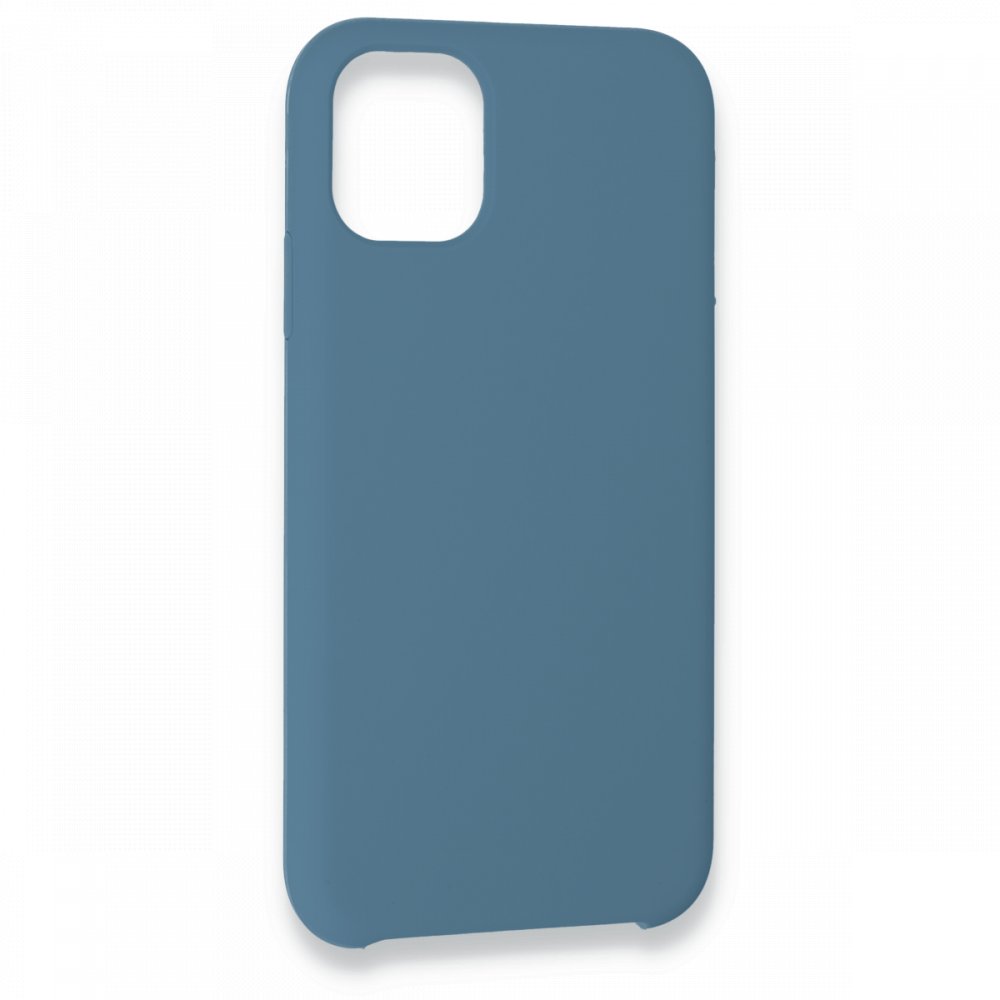 Newface iPhone 11 Pro Max Kılıf Lansman Legant Silikon - Açık Mavi