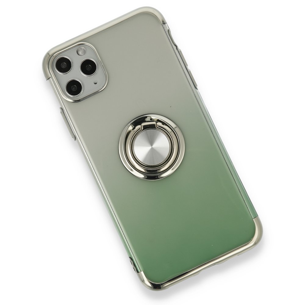 Newface iPhone 11 Pro Kılıf Marvel Yüzüklü Silikon - Yeşil