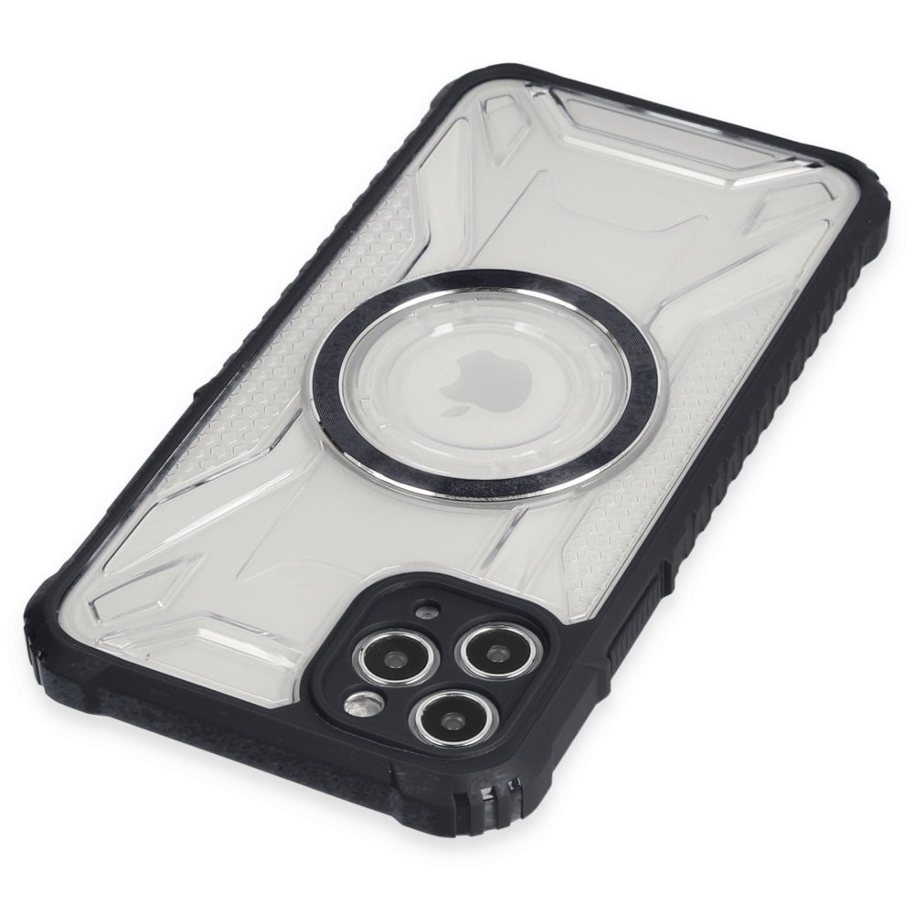 Newface iPhone 11 Pro Kılıf Prag Magneticsafe Kapak - Siyah