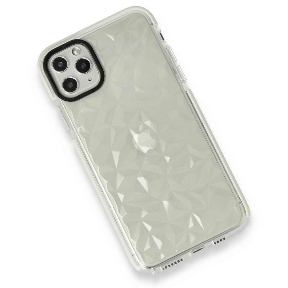 Newface iPhone 11 Pro Kılıf Salda Silikon - Beyaz