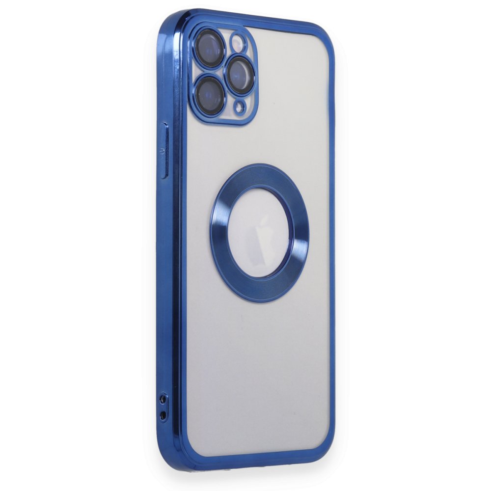 Newface iPhone 11 Pro Kılıf Slot Silikon - Mavi