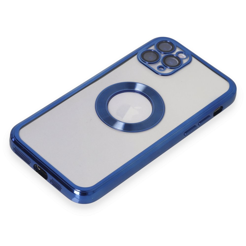 Newface iPhone 11 Pro Kılıf Slot Silikon - Mavi