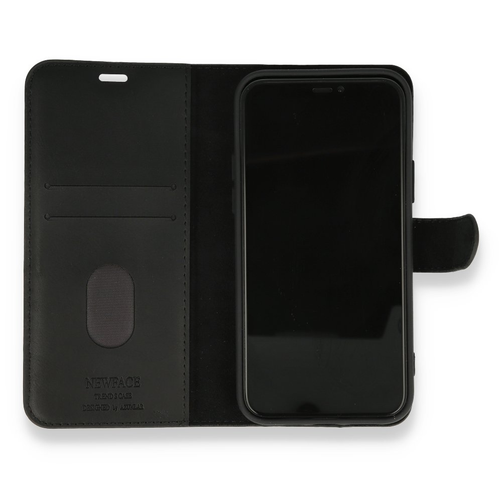 Newface iPhone 11 Pro Kılıf Trend S Plus Kapaklı Kılıf - Siyah