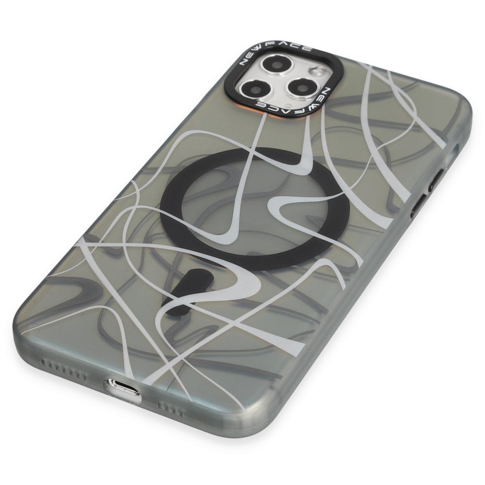 Newface iPhone 11 Pro Kılıf Venüs Magneticsafe Desenli Kapak - Venüs - 3