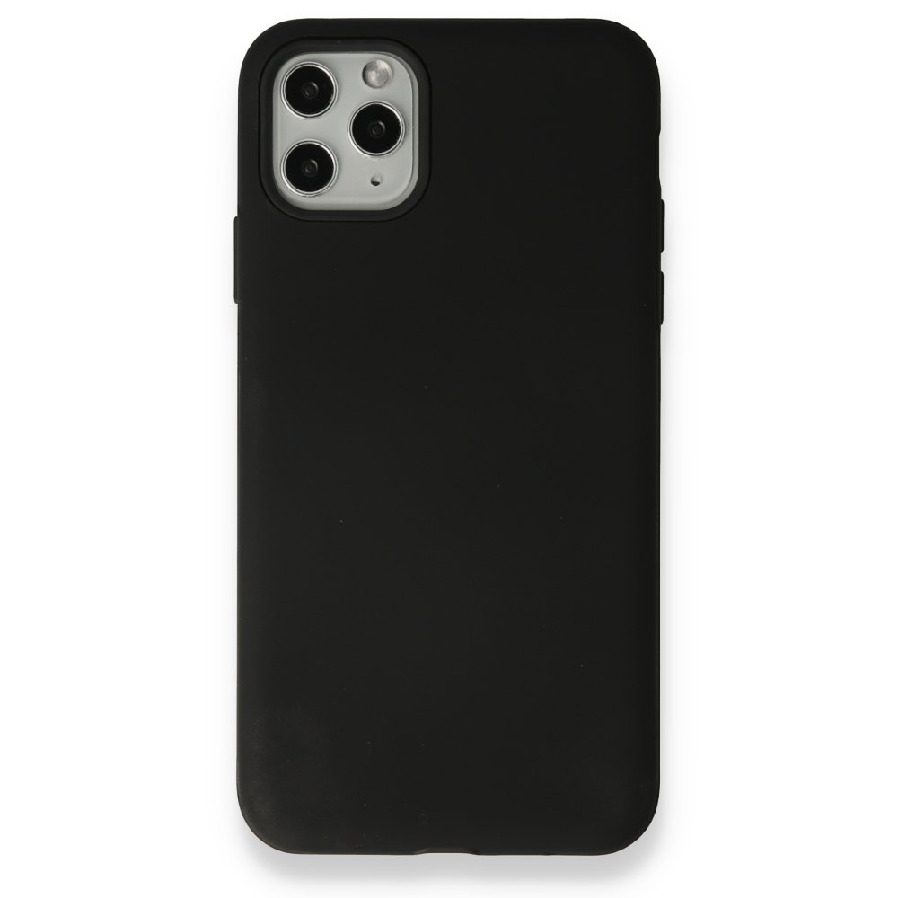 Newface iPhone 11 Pro Max Kılıf You You Lens Silikon Kapak - Siyah
