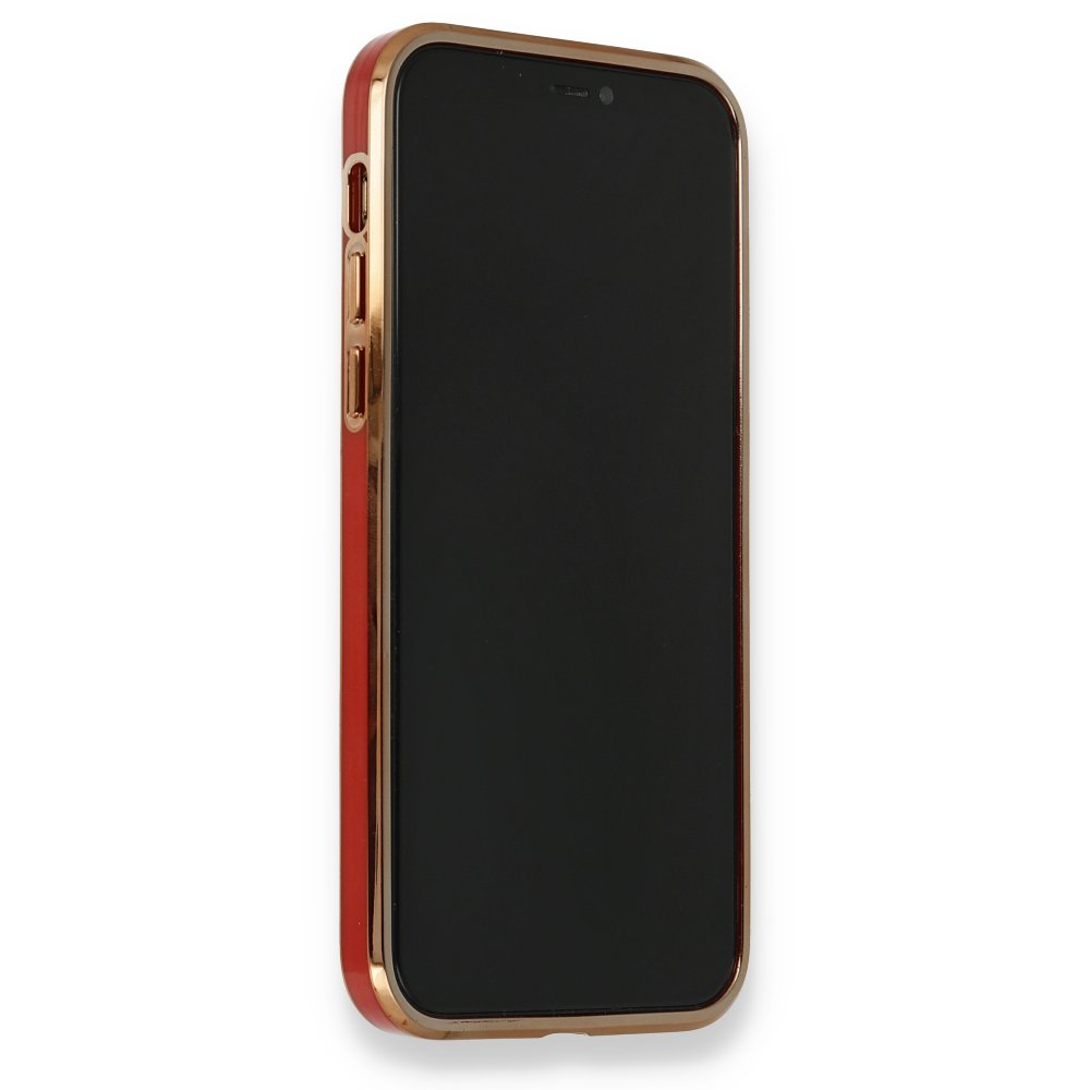 Newface iPhone 11 Pro Kılıf Liva Silikon - Kırmızı