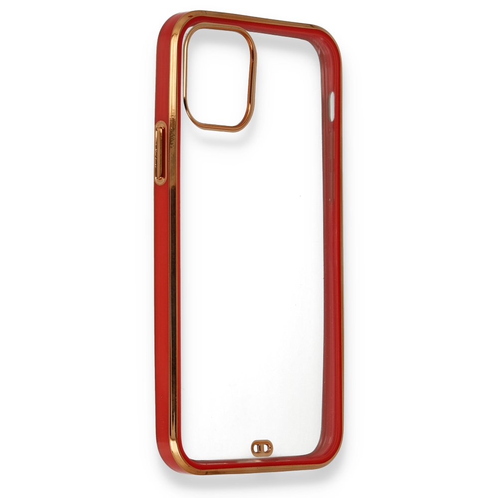 Newface iPhone 11 Pro Kılıf Liva Silikon - Kırmızı