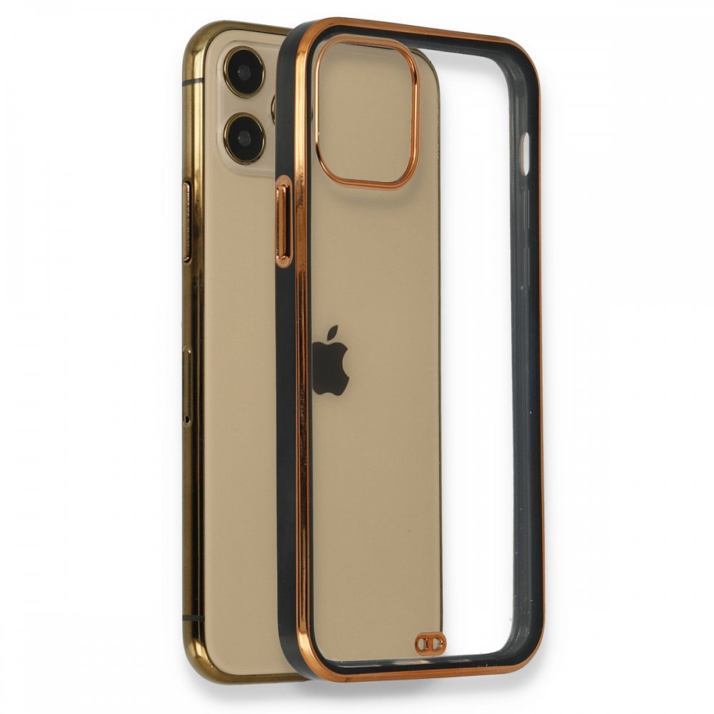 Newface iPhone 11 Pro Kılıf Liva Silikon - Siyah