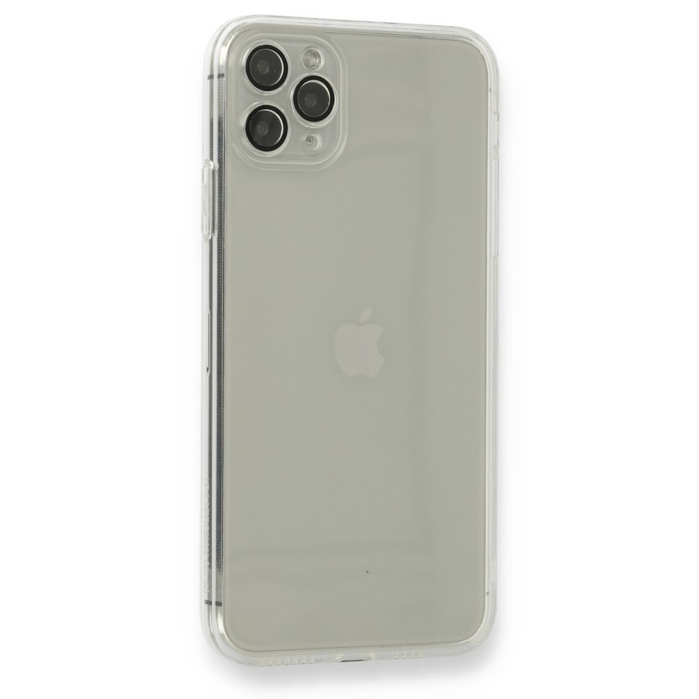 Newface iPhone 11 Pro Max Kılıf Fly Lens Silikon - Şeffaf