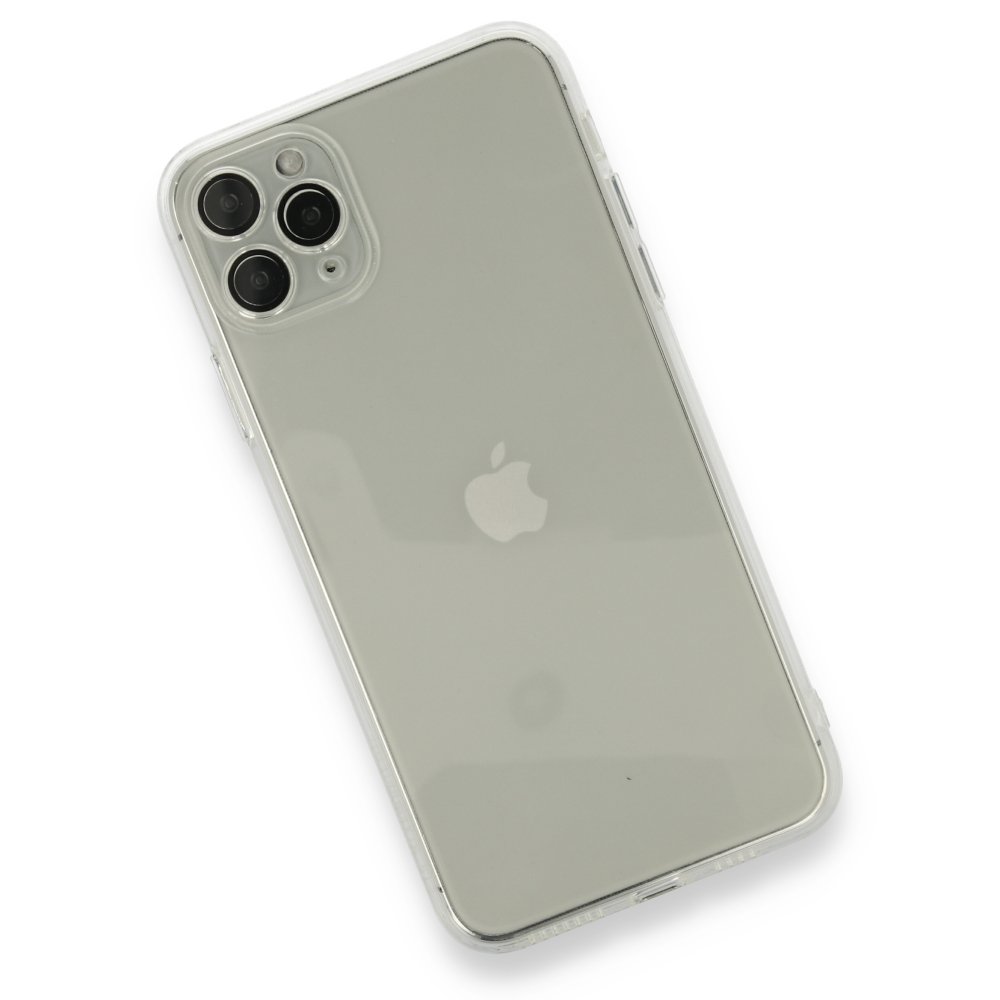 Newface iPhone 11 Pro Max Kılıf Fly Lens Silikon - Şeffaf