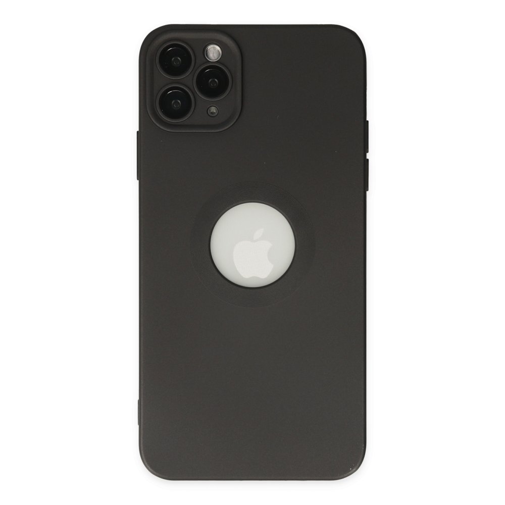 Newface iPhone 11 Pro Max Kılıf Vamos Lens Silikon - Siyah