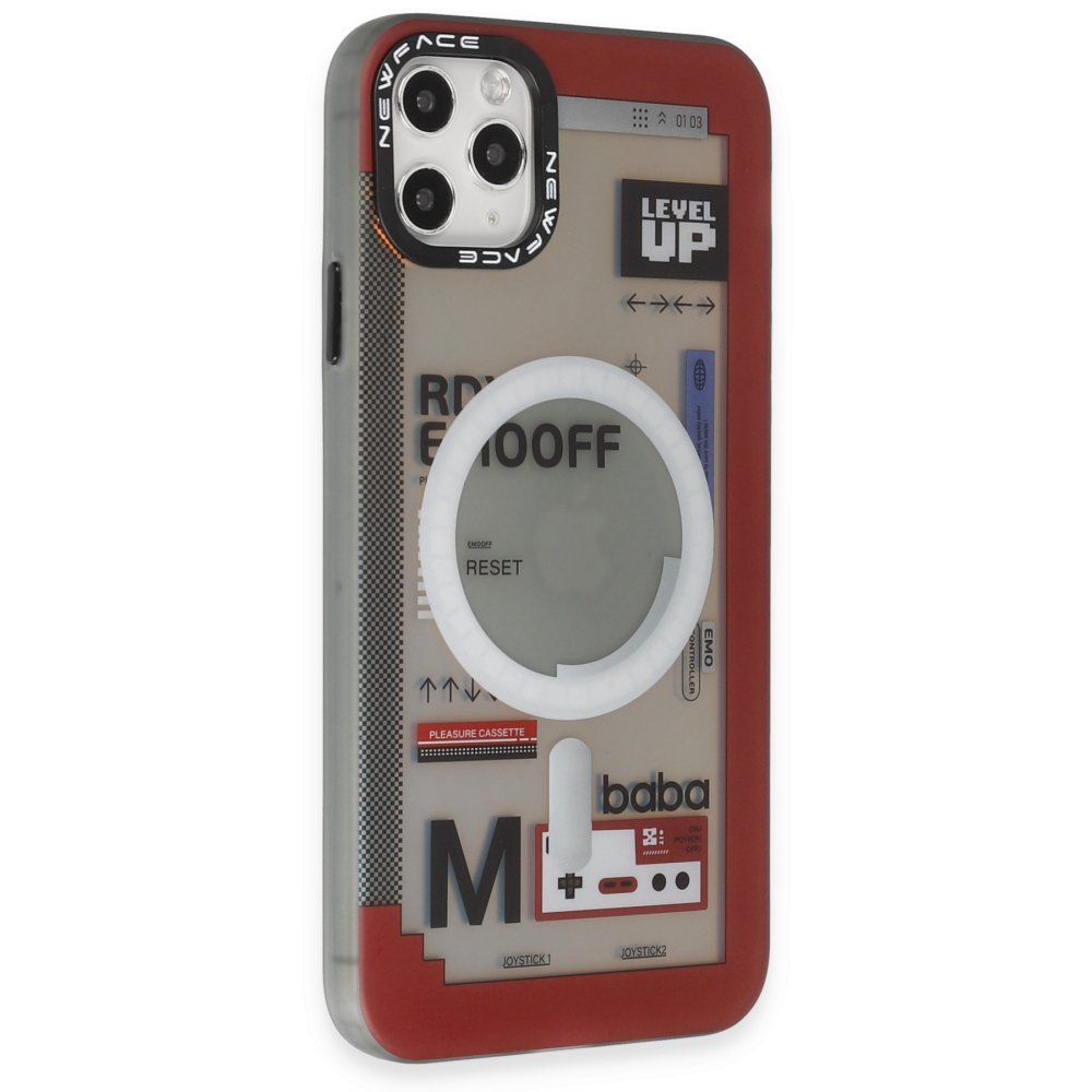 Newface iPhone 11 Pro Max Kılıf Venüs Magneticsafe Desenli Kapak - Venüs - 11