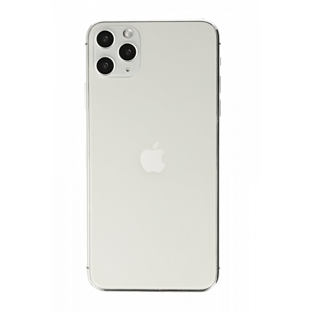Newface iPhone 11 Pro Max Metal Kamera Lens - Gümüş