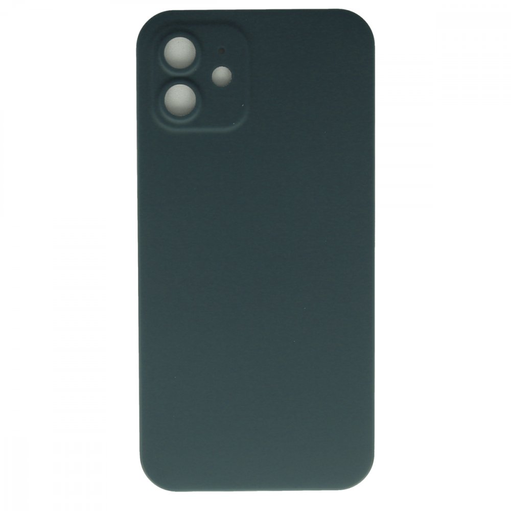 Newface iPhone 12 Kılıf 360 Full Body Silikon Kapak - Açık Mavi