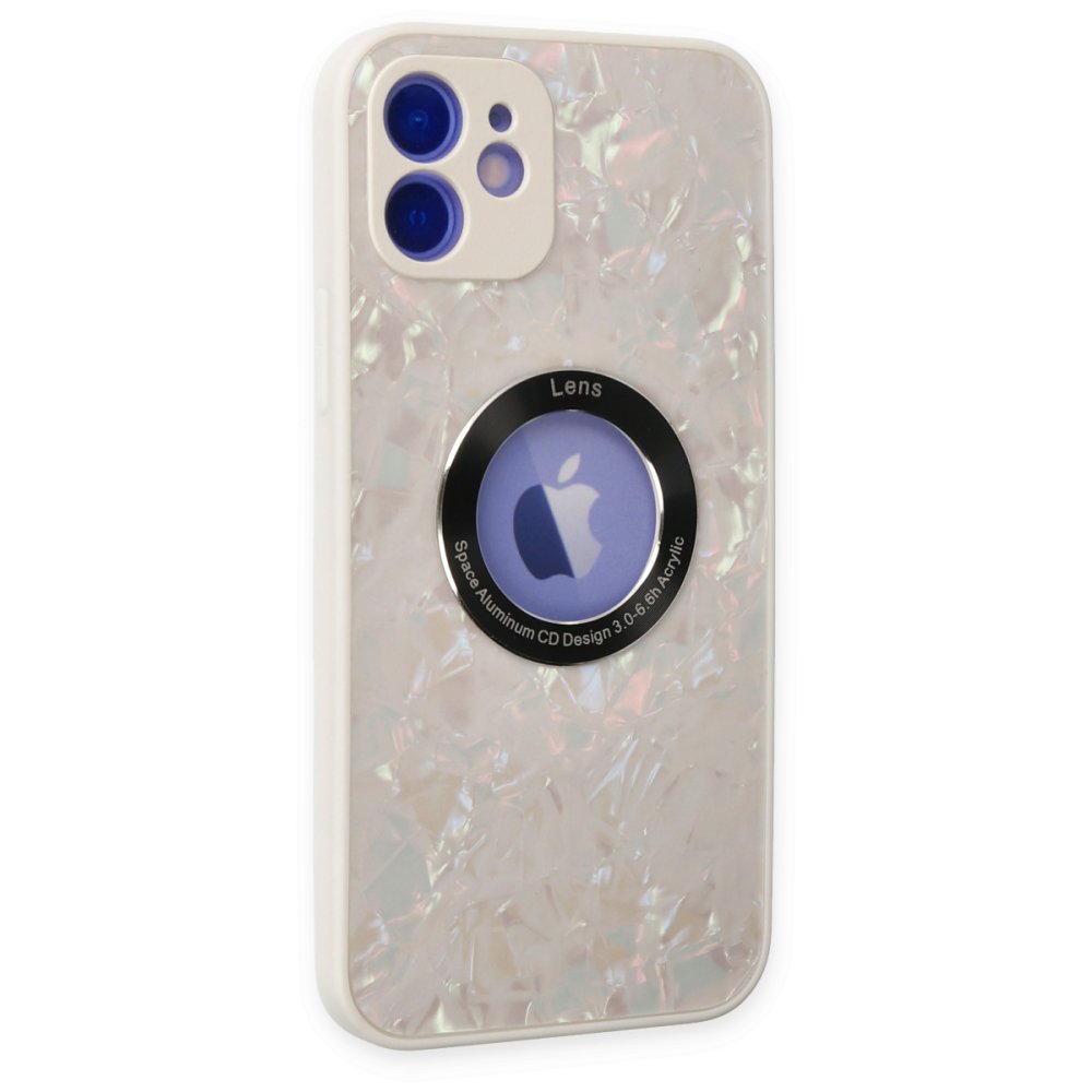 Newface iPhone 12 Kılıf Estel Silikon - Estel Beyaz