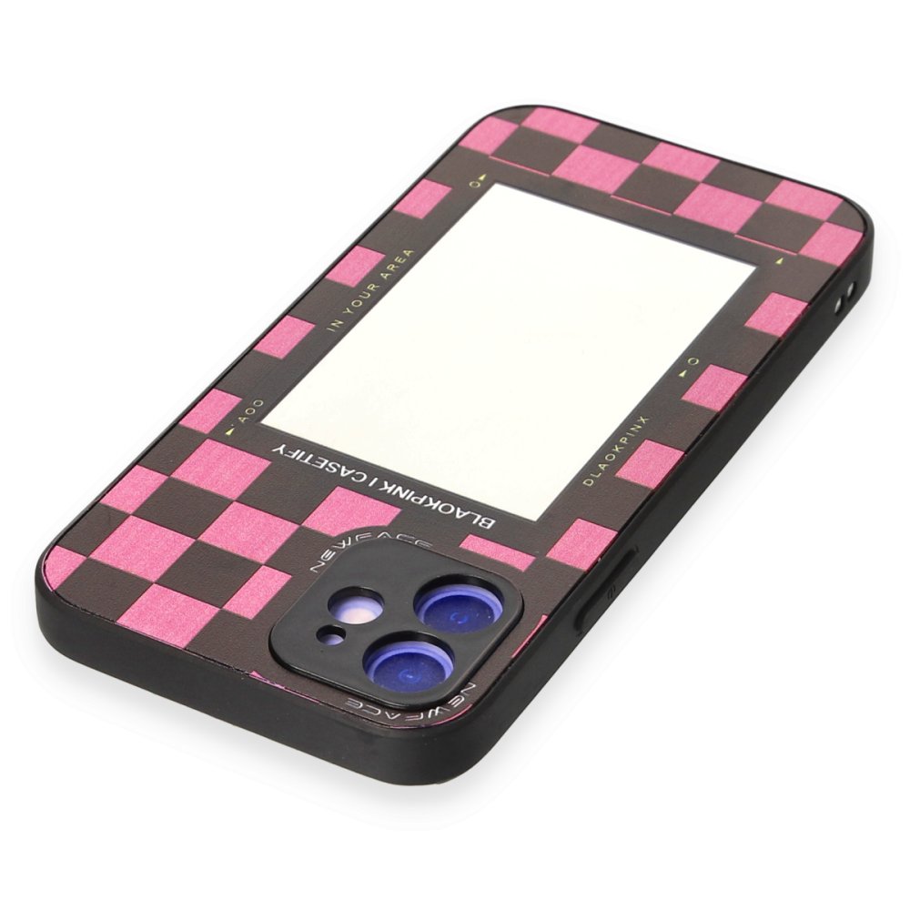 Newface iPhone 12 Kılıf Mirror Desenli Kapak - Mirror - 8