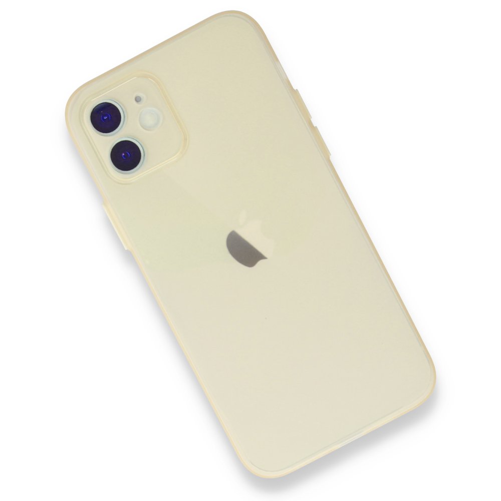 Newface iPhone 12 Kılıf Puma Silikon - Gold