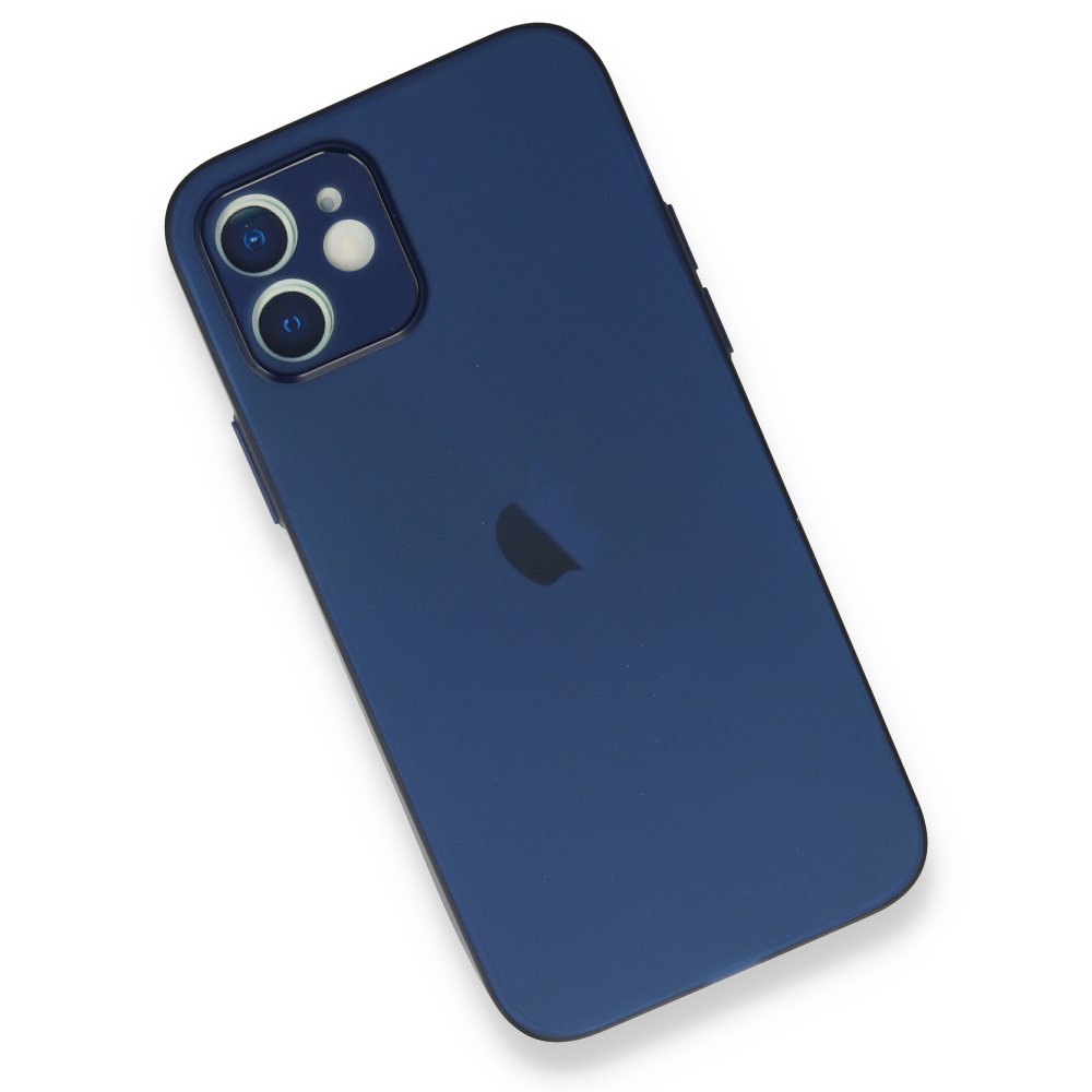Newface iPhone 12 Kılıf Puma Silikon - Mavi
