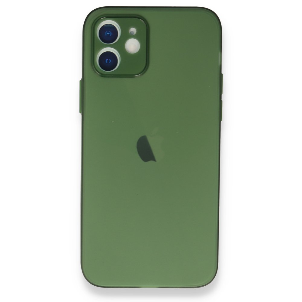 Newface iPhone 12 Kılıf Puma Silikon - Yeşil