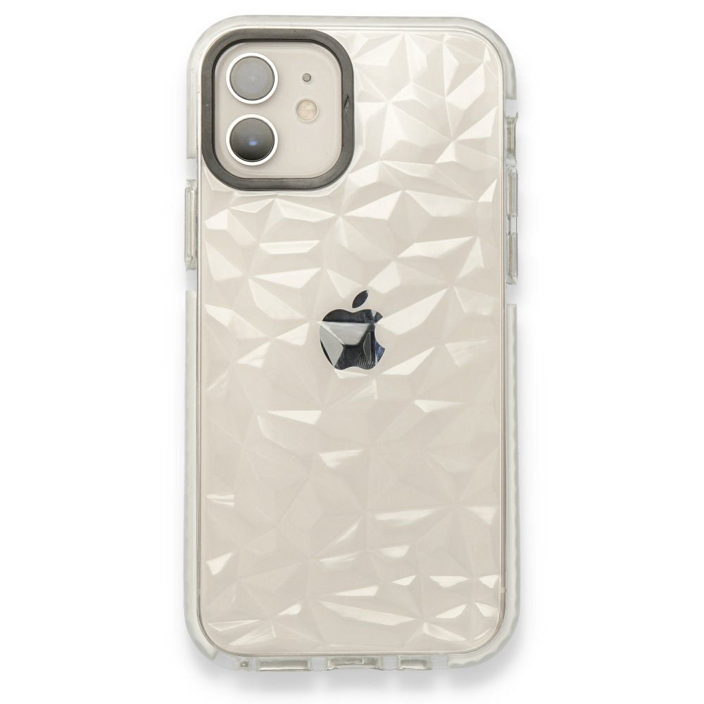 Newface iPhone 12 Kılıf Salda Silikon - Beyaz