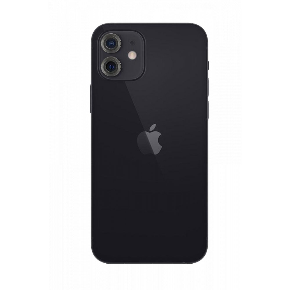 Newface iPhone 12 Metal Kamera Lens - Siyah