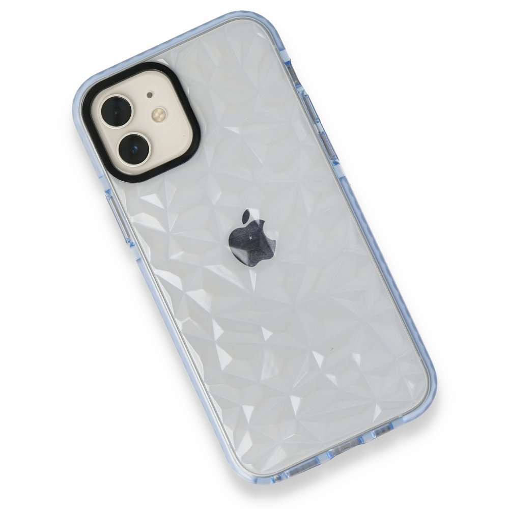Newface iPhone 12 Mini Kılıf Salda Silikon - Mavi