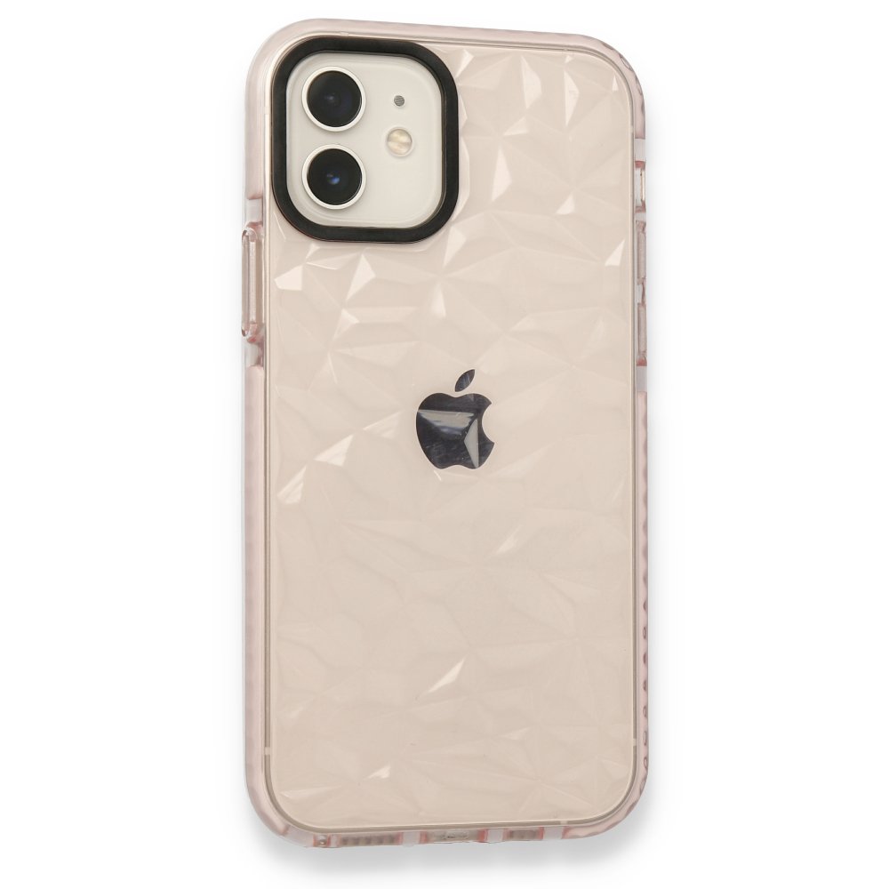 Newface iPhone 12 Mini Kılıf Salda Silikon - Pembe