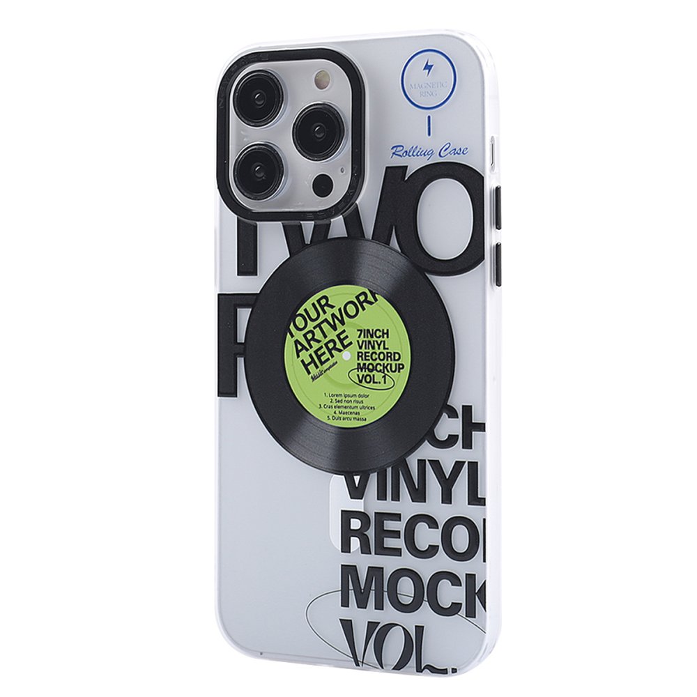 Newface iPhone 12 Pro Kılıf Apollo Magneticsafe Desenli Kapak - Apollo Şeffaf - 5