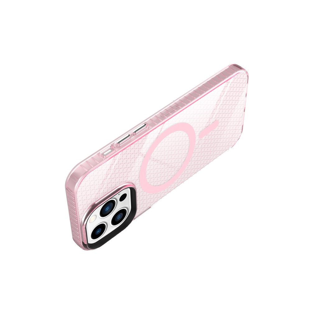 Newface iPhone 12 Pro Kılıf Beta Magneticsafe Silikon - Pembe