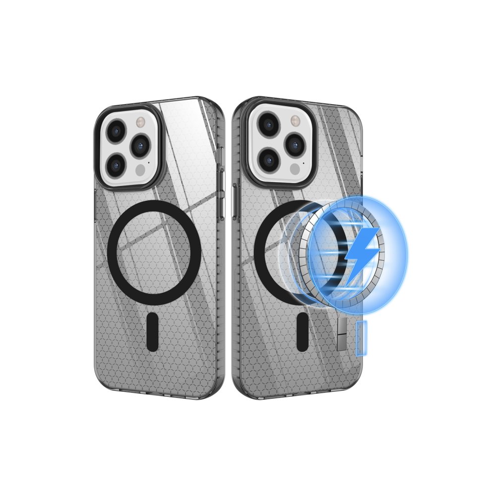 Newface iPhone 12 Pro Kılıf Beta Magneticsafe Silikon - Siyah