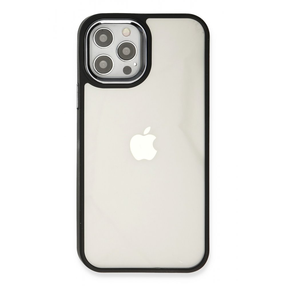 Newface iPhone 12 Pro Kılıf Dora Kapak - Siyah