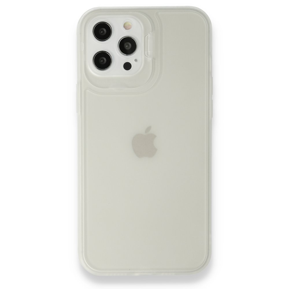 Newface iPhone 12 Pro Kılıf Jumbo Silikon - Şeffaf